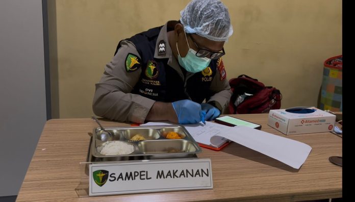 Si Dokkes Polres Tabalong Lakukan Uji Sampel MBG