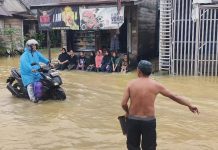 Banjir Rendam Cempaka dan Sungai Tiung, Total 145 KK Terdampak