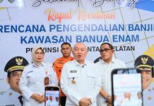 Pesan Gubernur Kalsel di Rakor Pengendalian Banjir di HSU