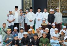 Wagub Kalsel Berbaur Bersama Warga di Masjid Hasnur Asy-Syajarah Tapin
