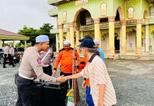 Langkah Progresif Sat Lantas Polres Tanah Laut Wujudkan Indonesia ASRI dari Rumah Ibadah