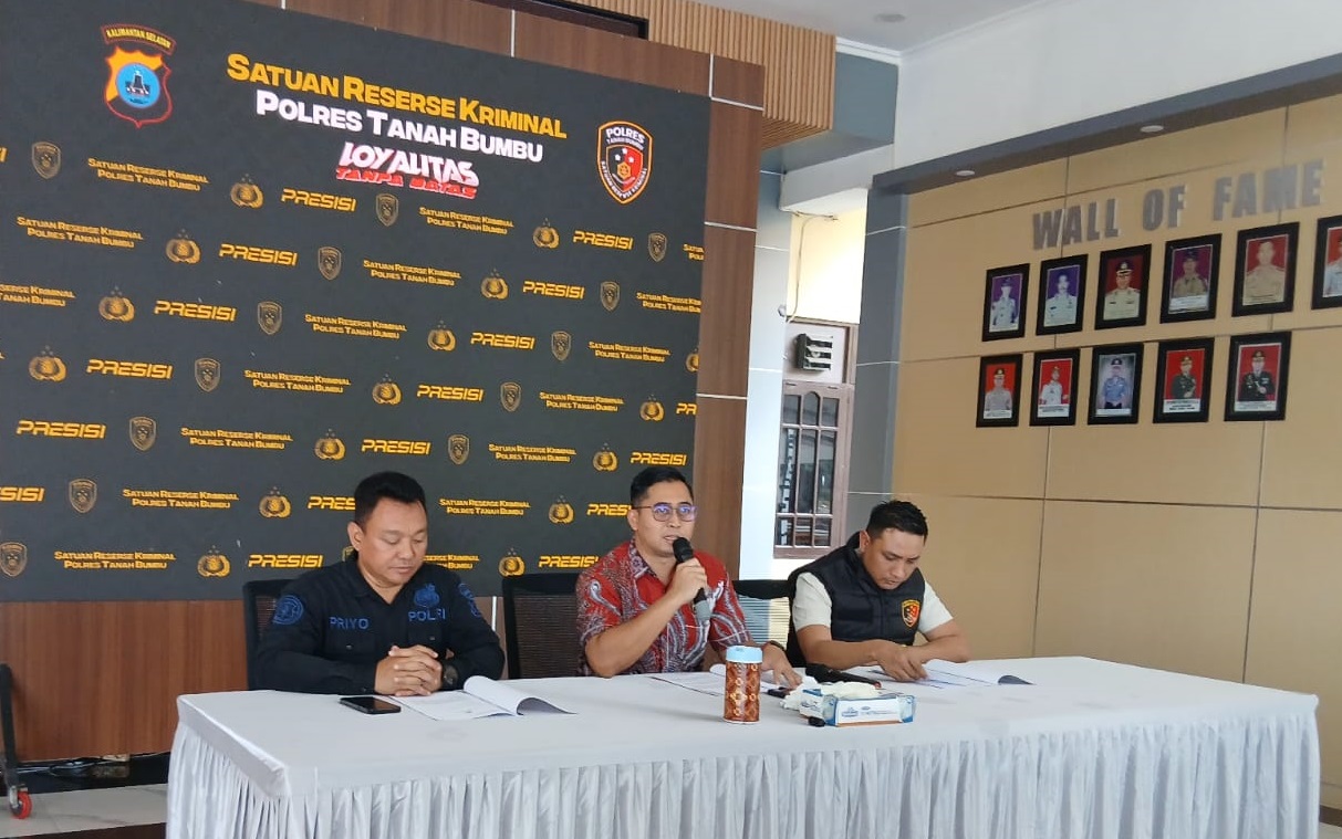 Kasus Pembunuhan dan Percobaan Jambret di Simpang Empat Terungkap, Polres Tanah Bumbu Beberkan Kronologi