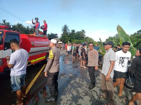 Kebakaran di Tabalong Hanguskan Empat Rumah, Kerugian Capai Rp700 Juta