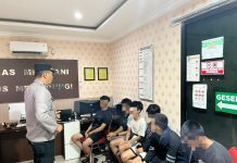 Polres Tabalong Amankan 6 Remaja Pelaku Balap Liar dan 4 Motor di Expo Center Tanjung