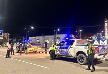Tabalong Dijaga Ketat, Patroli Blue Light Cegah Balap Liar dan Amankan Motor Tak Standar