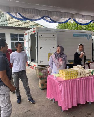 Polres Tabalong dan DKPPP Gelar Pasar Murah, Gula Rp16 Ribu dan Beras SPHP Rp12 Ribu per Kg