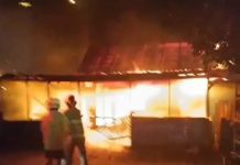 Ini Penyebab Warung Terbakar di Jalan A Yani km 18 Landasan Ulin
