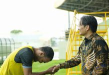 CEO Barito Putera Pantau Latihan Tim Jelang Lawan Persipura