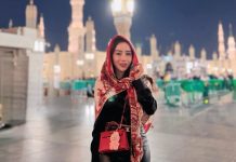 Selebgram Anya Berfoto di Depan Masjid Nabawi Tuai Kecaman Celine Evangelista