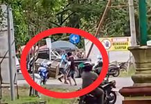 Perkelahian dengan Sajam Terjadi di Pasar Keraton Rantau