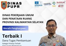 Dinas PUPR Kalsel Raih 2 Penghargaan Terbaik SKPD Pemprov Kalsel