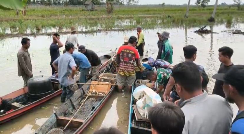 Diduga Setrum Ikan di Sungai LAU, Tiga Klotok Ditinggalkan Pelaku Saat Patroli Gabungan Datang