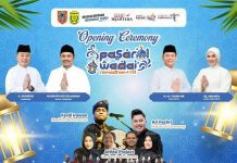 Hari Pertama Puasa, Ada Aneka Hiburan Islami di Pasar Wadai Ramadan Banjarmasin Malam ini