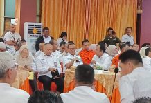 Bupati &amp; Wabup Tabalong Hadiri Rakor Pengendalian Banjir Banua Anam di HSU, Dorong Bendungan dan Normalisasi Sungai