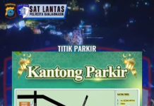 Satlantas Polresta Banjarmasin Umumkan 16 Titik Parkir Kendaraan Jemaah Haul ke 6 Guru Zuhdi
