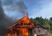 Tiga Rumah Hangus Diamuk si Jago Merah di Liang Anggang