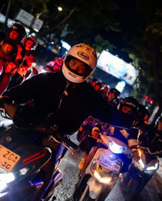Gathering Team AEROX Hadir Kembali, Ratusan Bikers dan Modifikasi AEROX "Kepung" Jalanan Bandung dan Surabaya