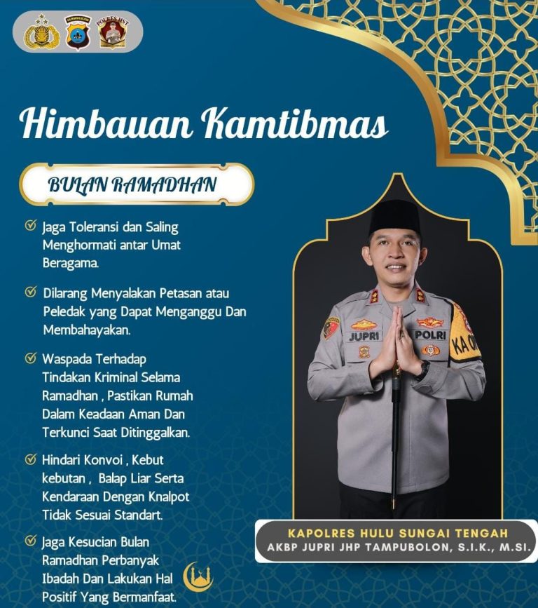 Kapolres HST Ingatkan Larangan Petasan dan Balap Liar Selama Ramadhan