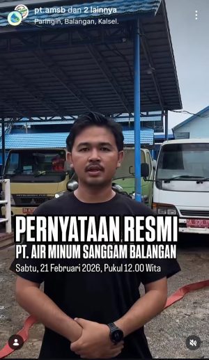 Diamuk Warga Air Leding 24 Jam Tak Kunjung Mengalir, PTAM Sanggam Balangan Buka Suara
