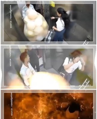 DETIK-DETIK Kengerian Ledakan Balon Gas di Lift di Mumbai, Seorang Mahasiswi Terbakar