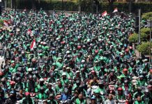Demo Ojol Kepung Jakarta Pusat, Dua Titik Aksi Rawan Macet dan Rekayasa Lalu Lintas