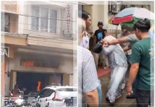 USAI LEMPAR BOM MOLOTOV, Emak-Emak Diduga Rampok Toko Emas di Somba Opu Makassar