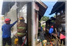 Kebakaran Hebat di Liang Anggang Tanah Laut! 4 Rumah Warga Ludes 100 Persen dalam Hitungan Menit