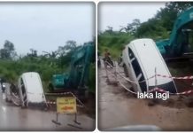 Kecelakaan di Jalan Trans Kalimantan Handil Bakti Terekam Video, Korban Dievakuasi ke RSUD Ansyari Saleh