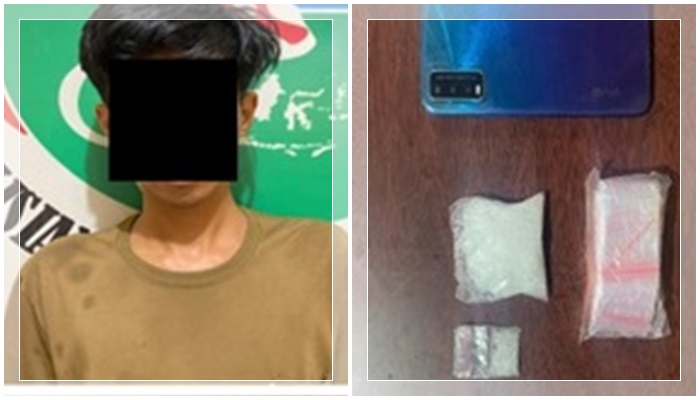 Tertangkap Jalan Kaki Tengah Malam, Polres Tanah Bumbu Temukan Puluhan Gram Sabu di Tubuh Remaja Ini