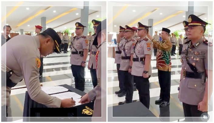 polres tanbu serah terima jabatan0