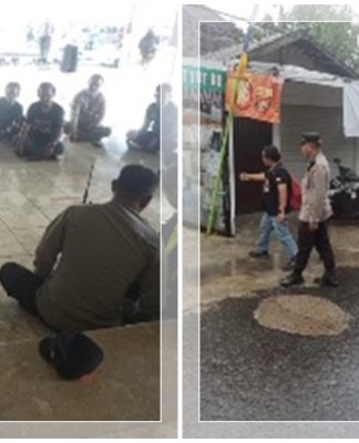 Polresta Banjarmasin Survei Lokasi Jelang Haul Guru Zuhdi ke-6, Petakan Jalur Menuju Lokasi Haul