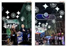LONDON BERSINAR! 30 Ribu Lampu LED Ramadan Light Resmi Dinyalakan, Simbol Toleransi dan Keberagaman