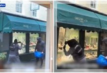 VIRAL! Aksi Perampokan Brutal di Kawasan Elite London, Dua Pria Hancurkan Toko Perhiasan di Siang Bolong
