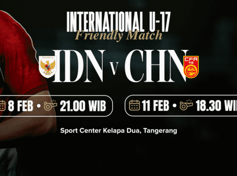 Dijamin Terjangkau, ini Harga Tiket dan Jadwal 2 Laga Uji Coba Internasional Timnas U-17 vs Tiongkok