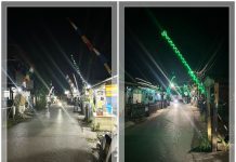 Jelang Haul ke-6 Guru Zuhdi, Lampu Hias dan Kran Wudhu Mulai Terpasang di Antasan Kecil Timur