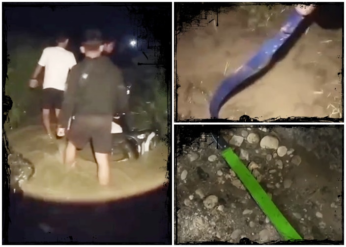 HEBOH! 12 ABG Bawa Sajam Diduga Hendak Tawuran di Banjarbaru, Warga Amankan 4 Pelaku dan 4 Motor