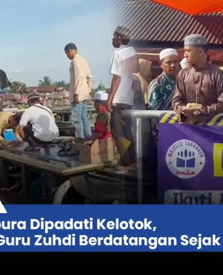 VIDEO - Sungai Martapura Dipadati Kelotok, Jamaah Haul Guru Zuhdi Berdatangan Sejak Pagi