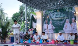 Safari Ramadan di Pandawan, Bupati HST Samsul Rizal Santuni Anak Yatim dan Dengarkan Aspirasi Warga