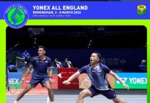 All England 2026: Fajar/Fikri Tantang Raymond/Joaquin di Babak 16 Besar