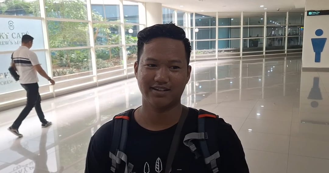 Hendra wahyudi, salah satu pemudik asal Balikpapan