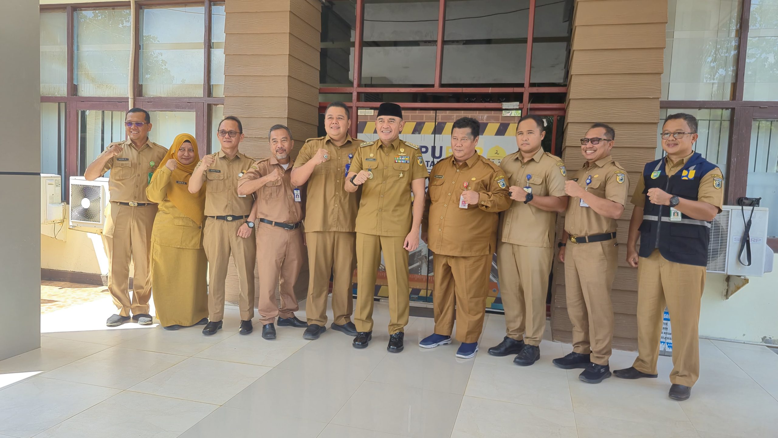Pastikan Kualitas Proyek, Bupati Tanah Laut Beri Semangat Jajaran Dinas PUPRP di Awal Tahun
