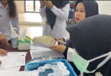 21 Pegawai BNNK Tabalong Jalani Tes Urine