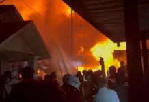 4 Rumah Terbakar Saat Waktu Berbuka di Gang Sawahan Bulau Luar HST