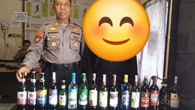 2 Pria Penjual Minuman Beralkohol Tanpa Ijin Diamankan Sat Samapta Polres Tabalong