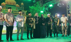 Bupati Samsul Rizal Buka Lomba Bagarakan Sahur 2026, Tradisi Ramadhan Bergema di Taman Dwi Warna Barabai