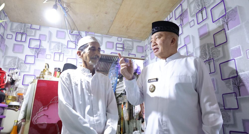Tinggal di Rumah Gubuk, Gubernur Kalsel Kunjungi Habib Hud Alhabsyi di Dermaga Banjar Raya