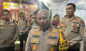 Kapolda Kalsel Tinjau Pos Pengamanan Lebaran di Banjarmasin, Arus Mudik Mulai Menurun