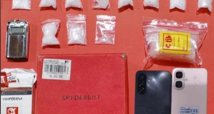Sembunyikan 39 Gram Sabu, 'Ikang'  Diringkus Satresnarkoba Polres Tanah Laut