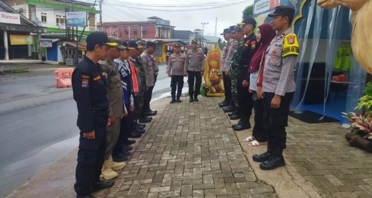Satpol PP dan Damkar Tala Kawal Ketat Jalur Mudik Serta Titik Wisata
