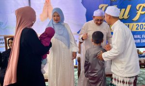 Halal Bihalal di Rumah Dinas, Wabup Banjar Pererat Silaturahmi dengan Warga